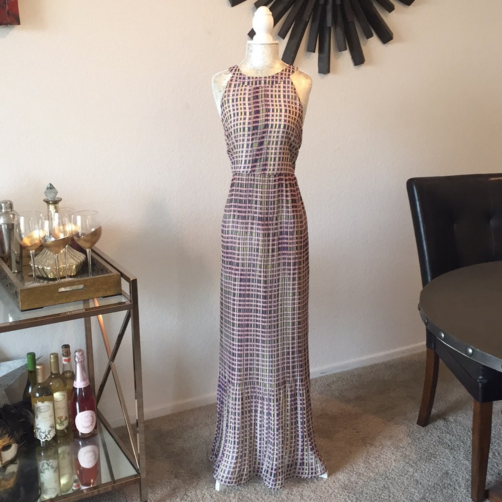 Printed Maxi- Dress